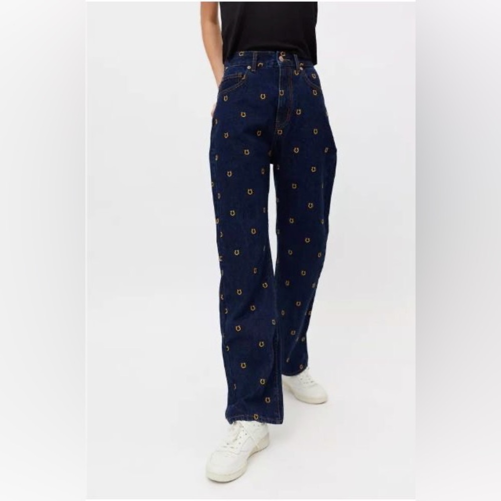 SOLD BDG Embroidered Cowboy Jeans
